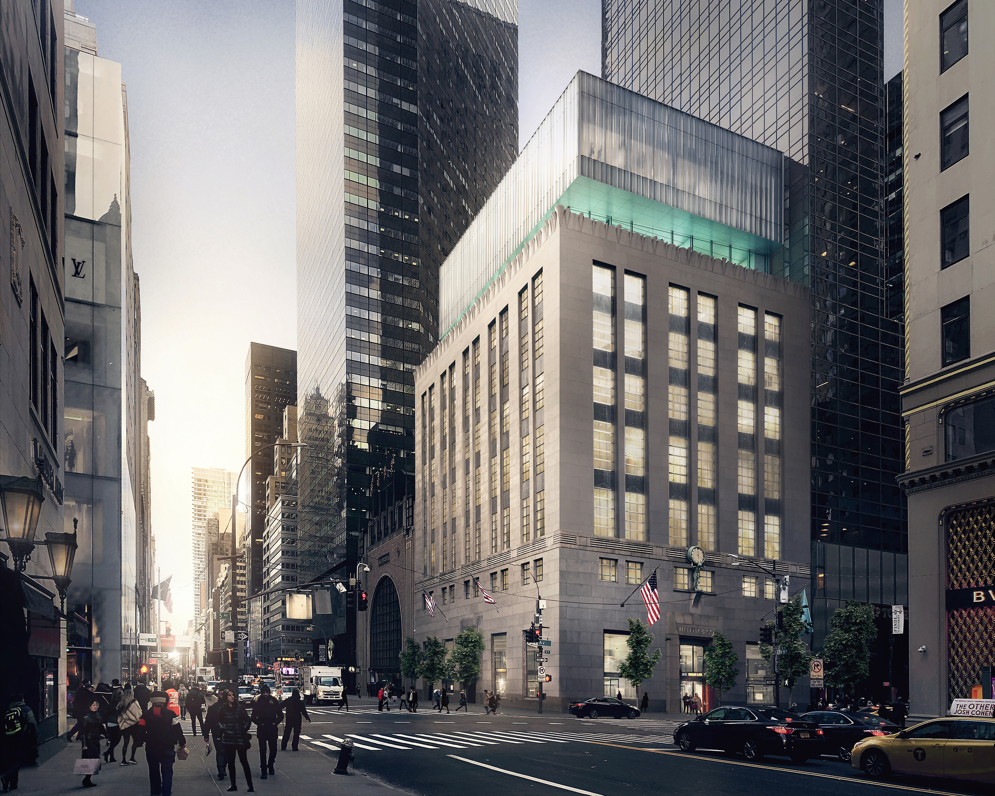 Tiffany & Co. Flagship Expansion Nears Completion at 727 Fifth Avenue in Midtown, Manhattan - New York YIMBY