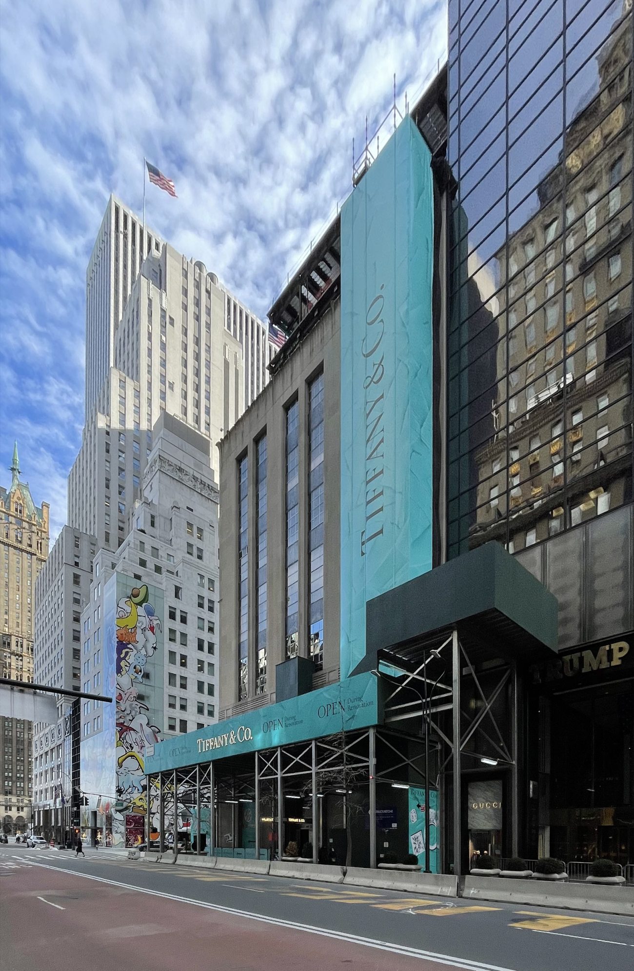 Tiffany & Co. - Tiffany & Co. is embarking on a transformation of its  iconic New York flagship store at 727 Fifth Avenue. Until the reinvention  is completed in 2022, customers are