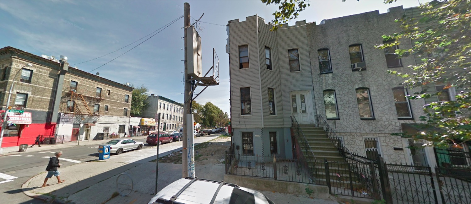 1238 Hancock Street in Bushwick, Brooklyn via Google Maps