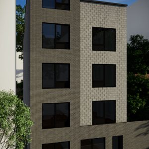 Front view of 557 East 161st Street - Node Architecture, Engineering, Consulting