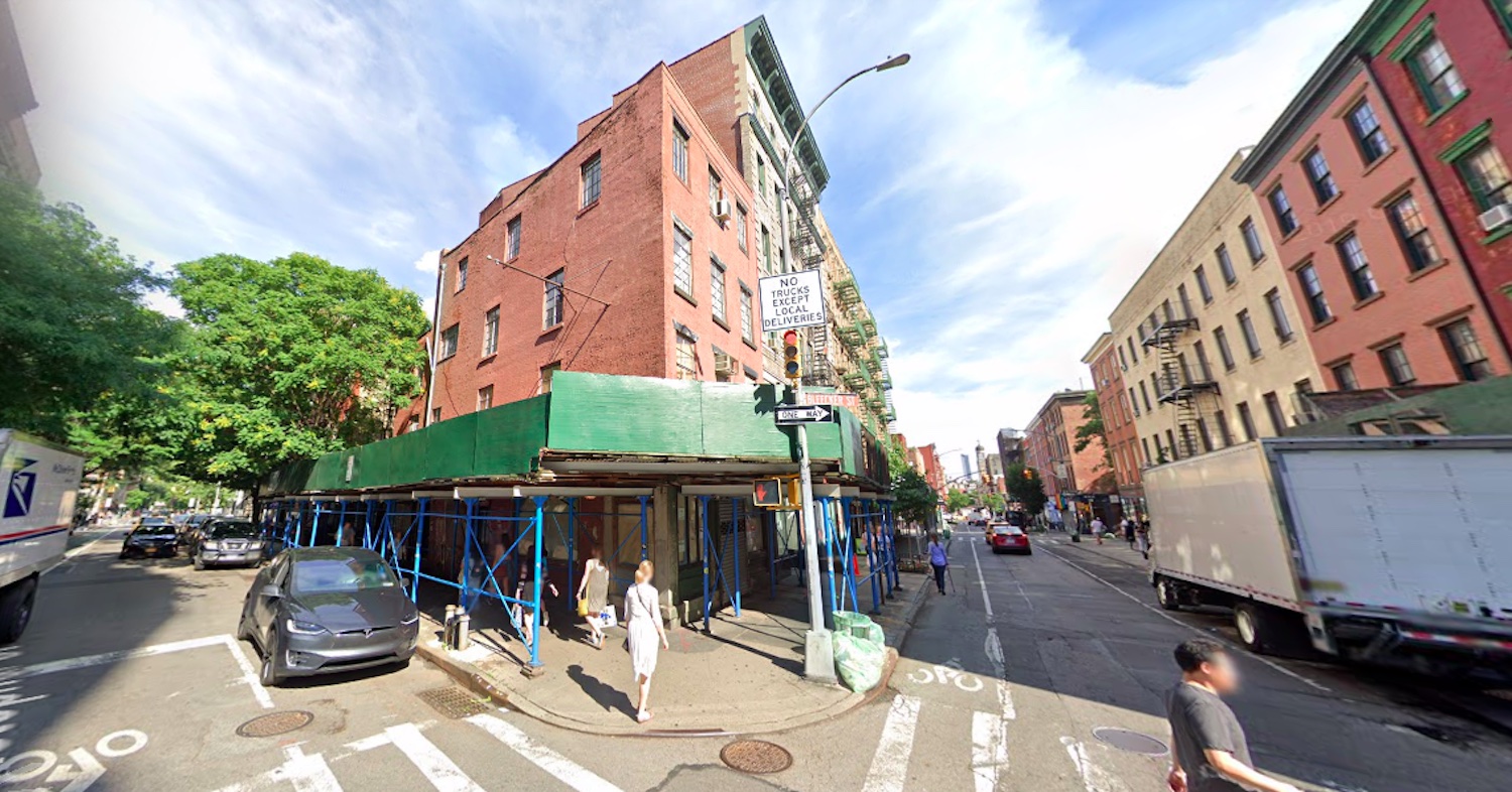 327 Bleecker Street in Greenwich Village via Google Maps