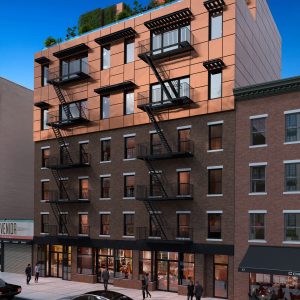 Rendering of 21-23 Avenue B - Gambino + LaPorta Architecture