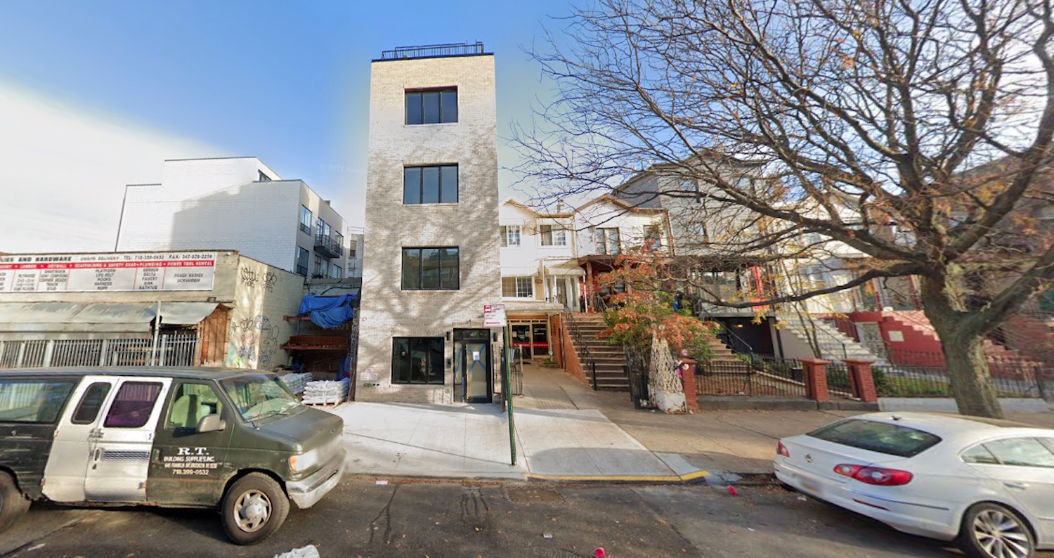 545 St. Marks Avenue in Crown Heights, Brooklyn via Google Maps