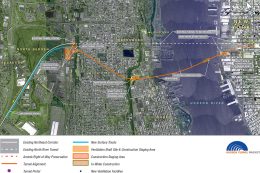 Project map illustrates scope of work for the Hudson Tunnel Project