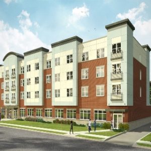 Rendering of East Orange Senior Residences - Photo courtesy of Genesis Companies