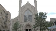 View of the Holyrood Episcopal Church-Iglesia Santa Cruz - Photo courtesy of he New York Landmarks Conservancy