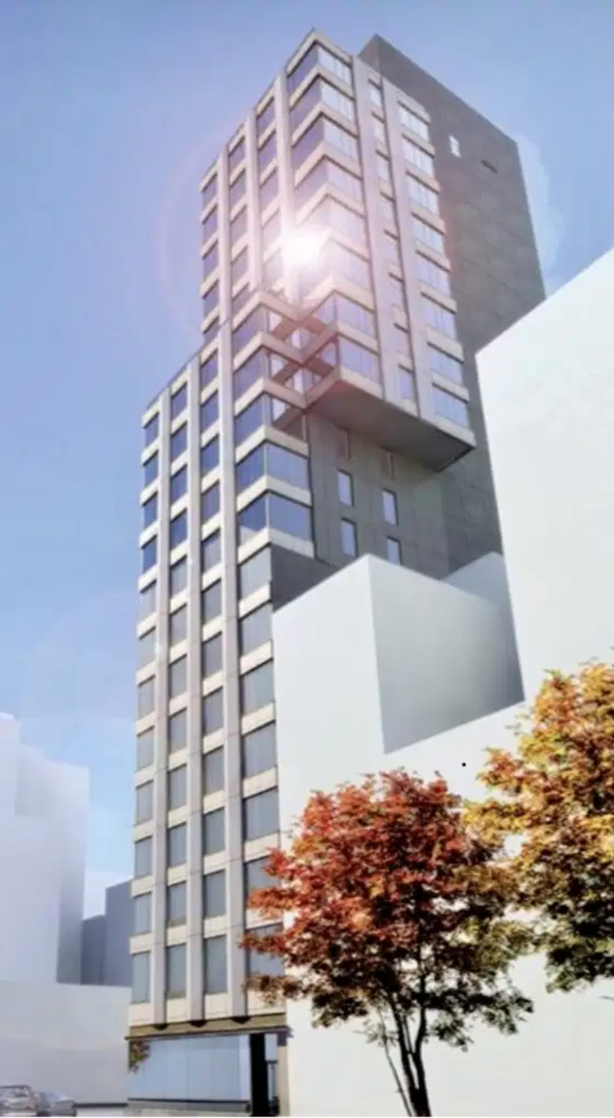 Rendering of 202 East 23rd Street - Hill West Architects