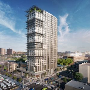 Rendering of 425 Grand Concourse - Courtesy of Dattner Architects