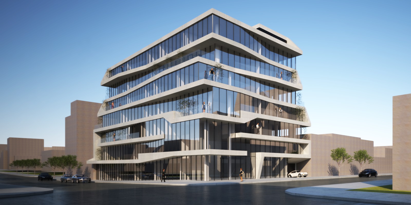 Rendering of 500 Kingston Avenue - INOA Architecture