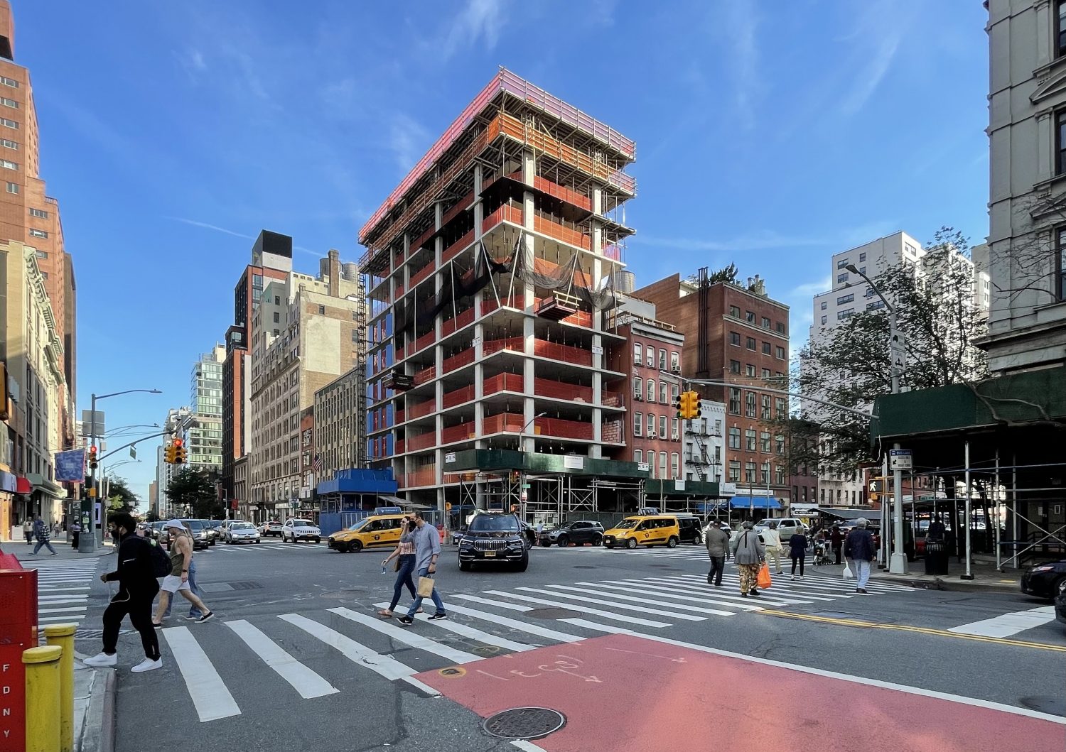 202 East 23rd Streets Superstructure Reaches Halfway Mark In Kips Bay