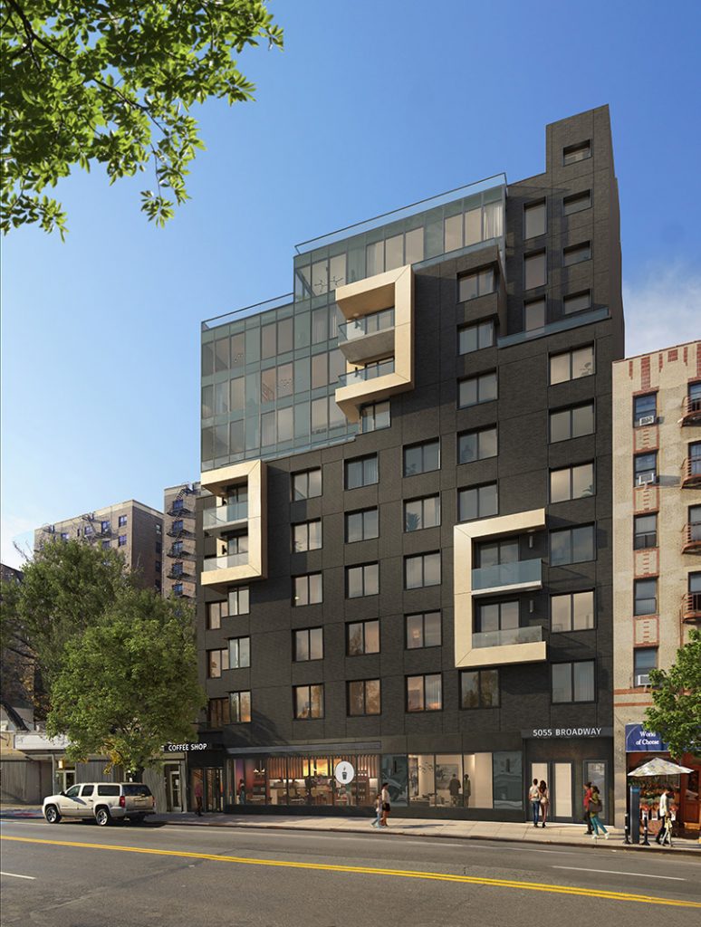 Rendering of 5055 Broadway - Timber Equities