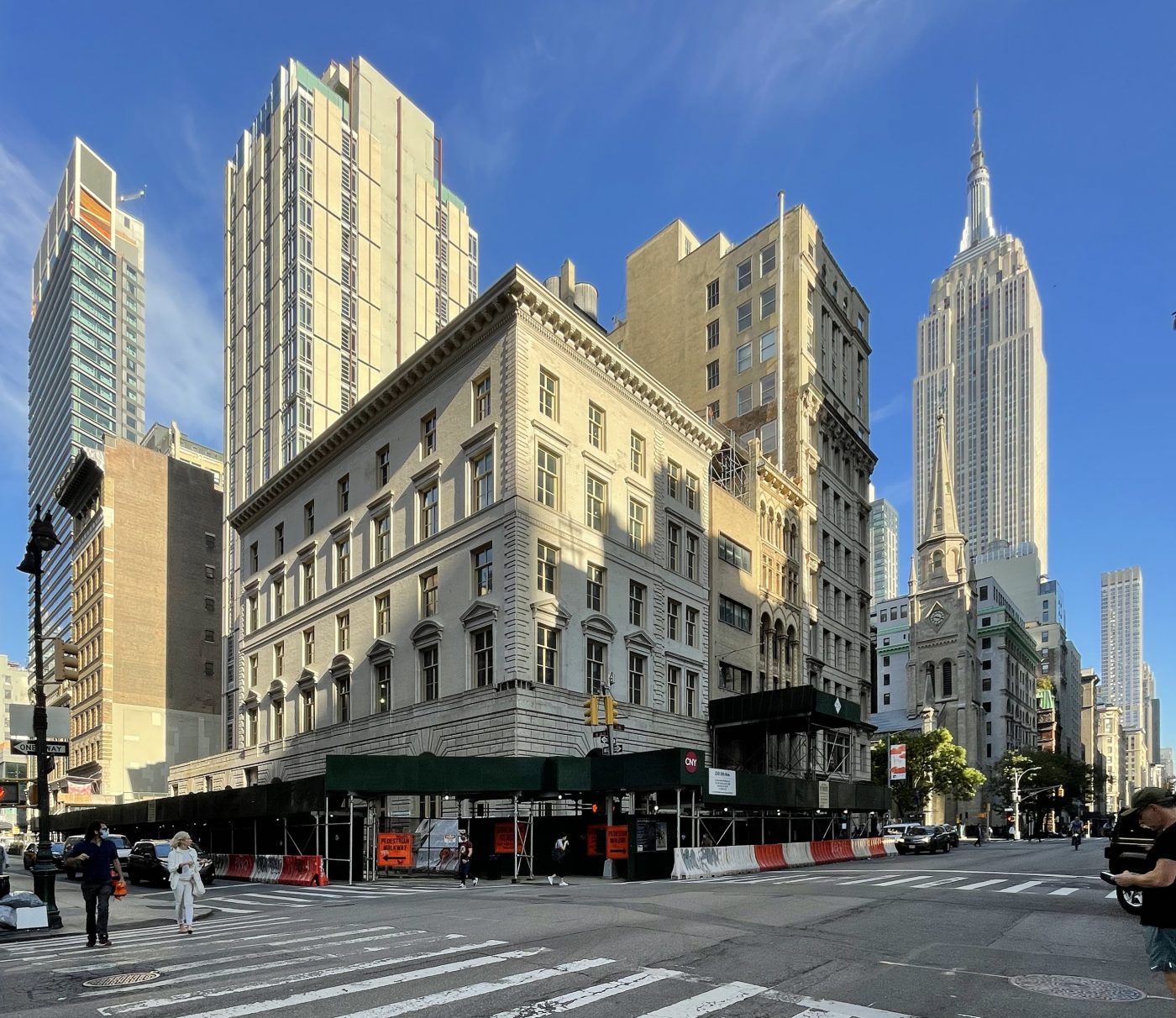 Fifth Avenue Hotel Progresses at 250 Fifth Avenue in NoMad