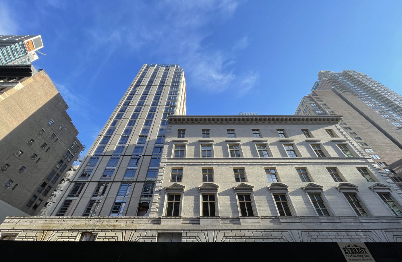 Fifth Avenue Hotel Progresses at 250 Fifth Avenue in NoMad, Manhattan