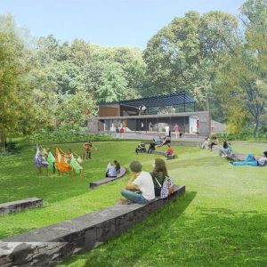 Conceptual Rendering of the Vale Restoration - Prospect Park Alliance