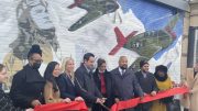 Tantum Real Estate, community leaders, and elected officials at a ground breaking ceremony for 526 Ocean Avenue - Courtesy of Tantum Real Estate