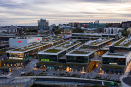 Aerial view of Empire Outlets - BFC Partners