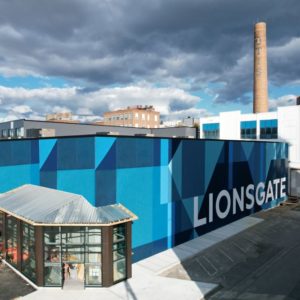 Construction progress at Lionsgate Studios Yonkers