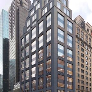 Exterior rendering of LX57 at 695 Lexington Avenue - Gensler; ABS Partners