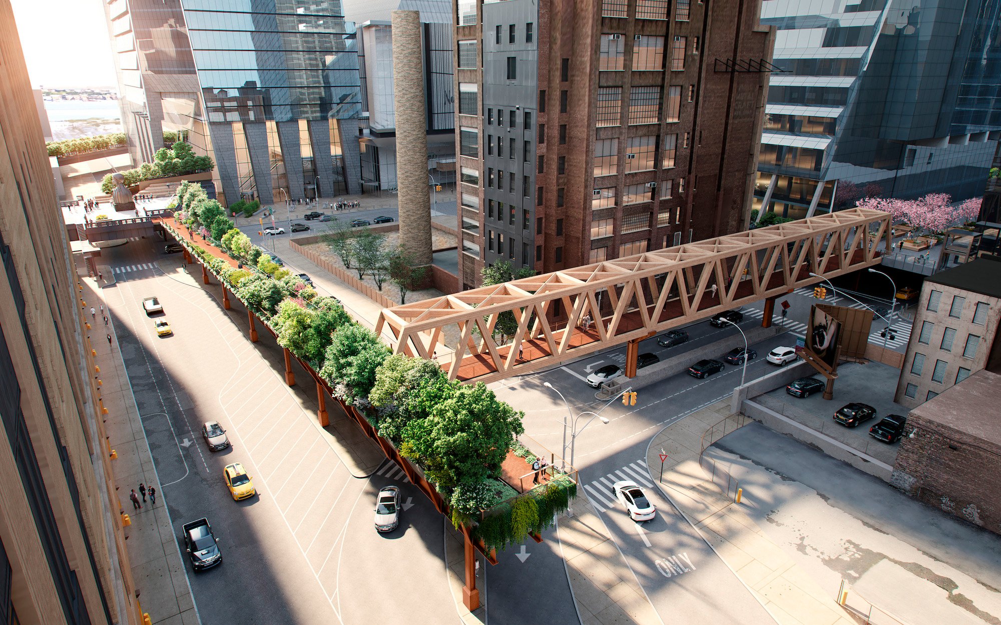 The New York High Line officially open