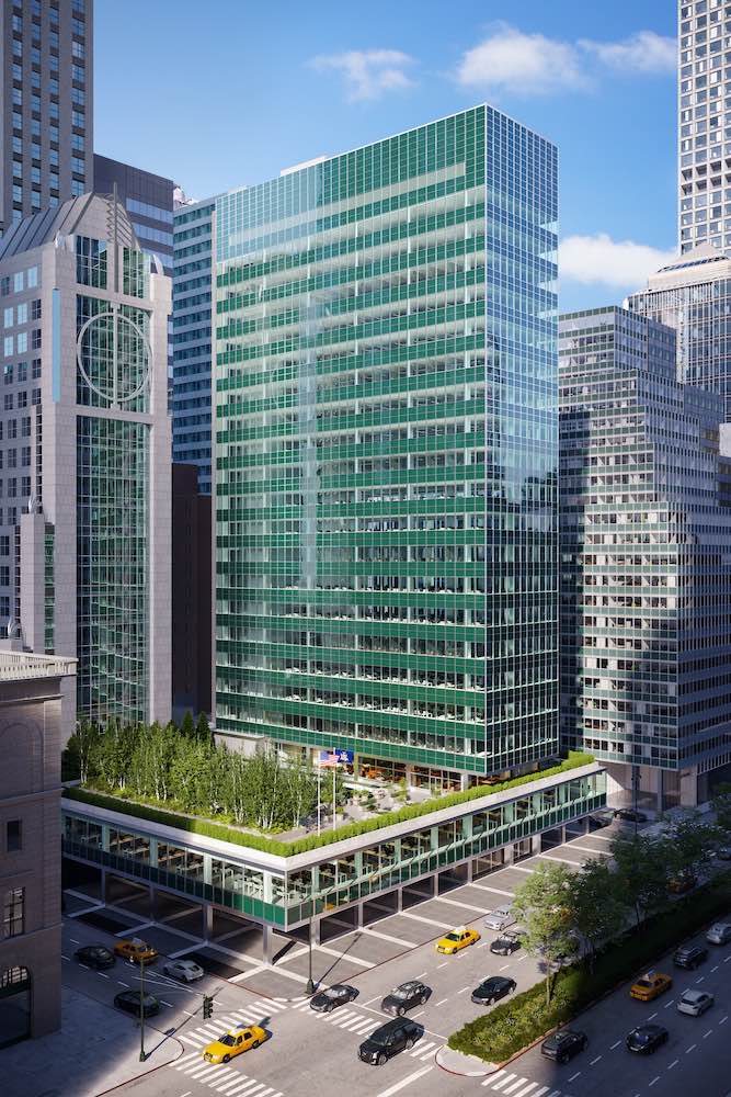Updated renderings of Lever House