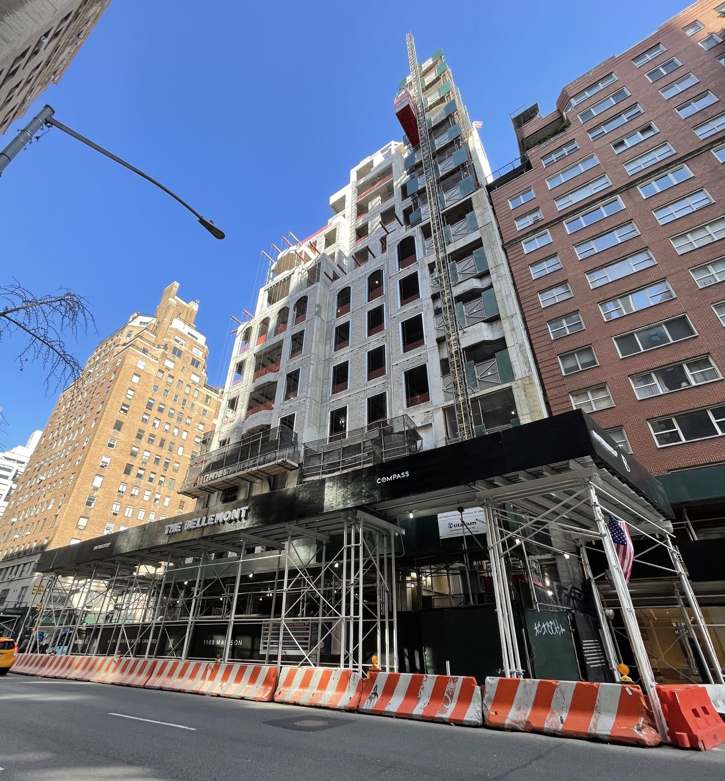 RAMSA's The Bellemont Tops Out at 1165 Madison Avenue on Manhattan's Upper  East Side - New York YIMBY