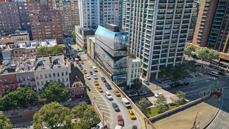 Aerial rendering of 308 East 59th Street - INOA Architecture