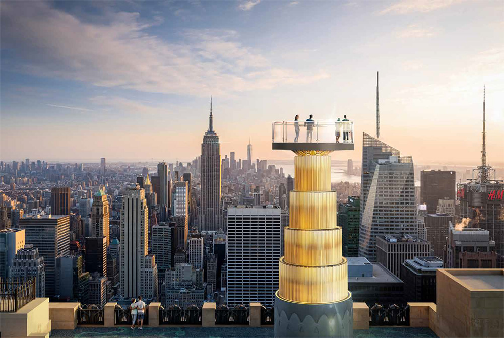 LPC Reviews Top of the Rock Expansion at 30 Rockefeller Plaza in Midtown, Manhattan