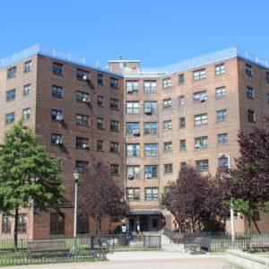 View of one building within Astoria Houses - Courtesy of Ellana Construction Consultants who provided cost estimating services for major capital improvements