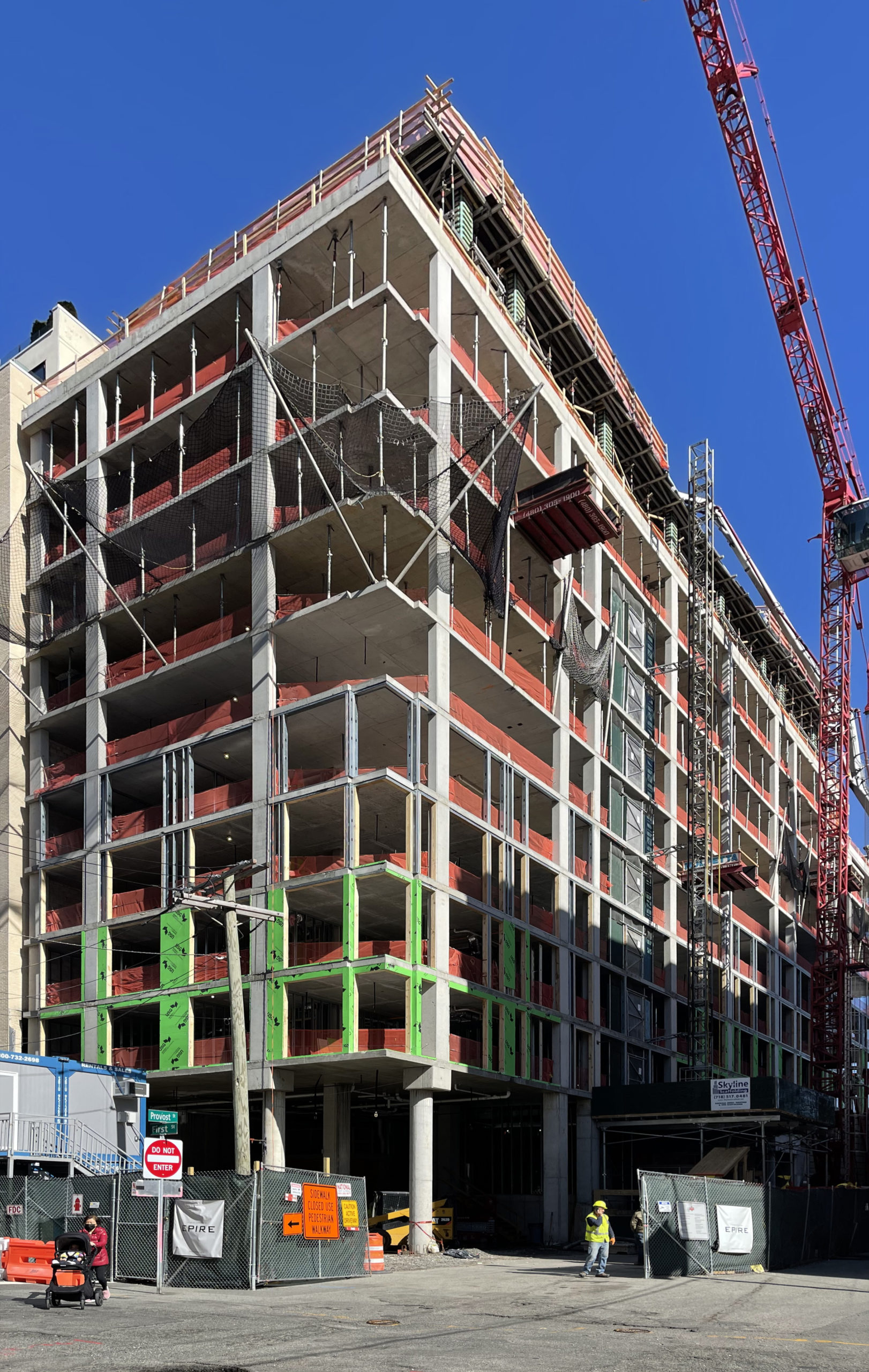144 First Street Reaches 12-Story Pinnacle in Jersey City, New Jersey - New York YIMBY