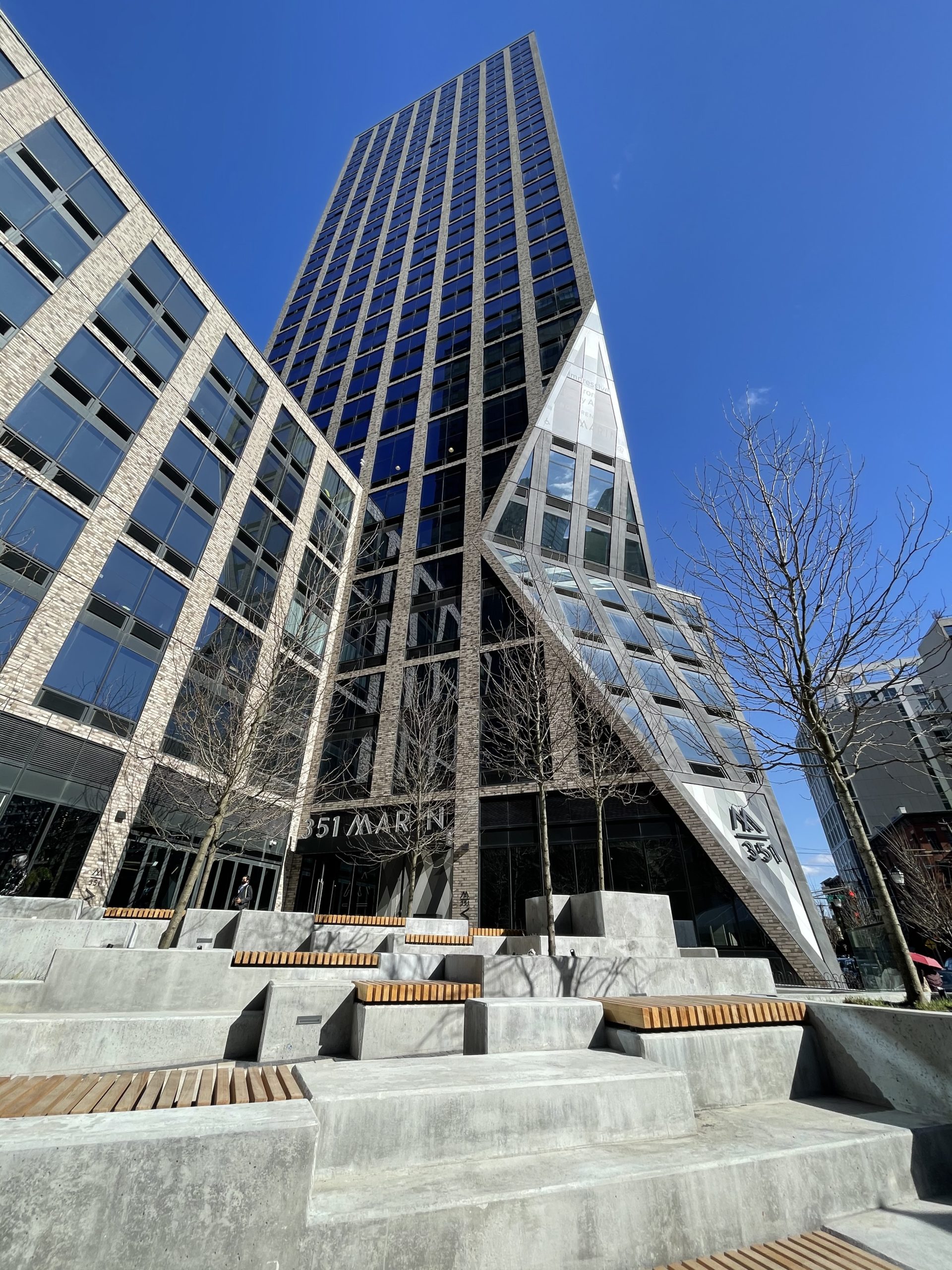351 Marin Boulevard Completes Construction in Jersey City, New Jersey - New York YIMBY