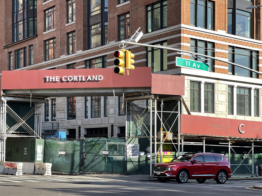RAMSA's The Cortland Nears Completion at 555 West 22nd Street in West ...