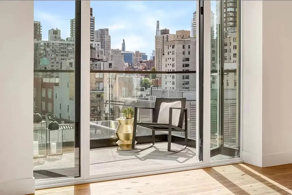 Residential balcony at 427 East 90th Street