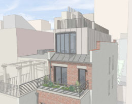 Rooftop addition at 6 West 95th Street - Span Architecture