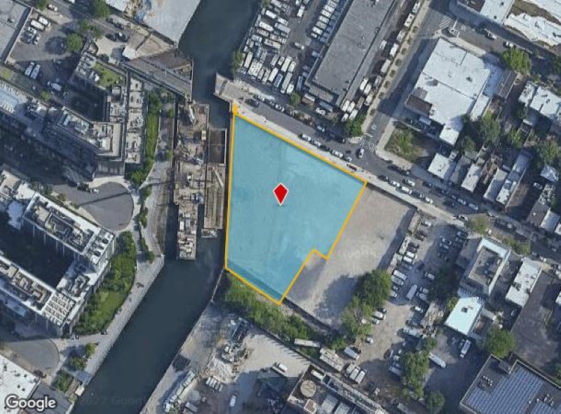 Site map for 420 Carroll Street in Gowanus - Courtesy of LoopNet