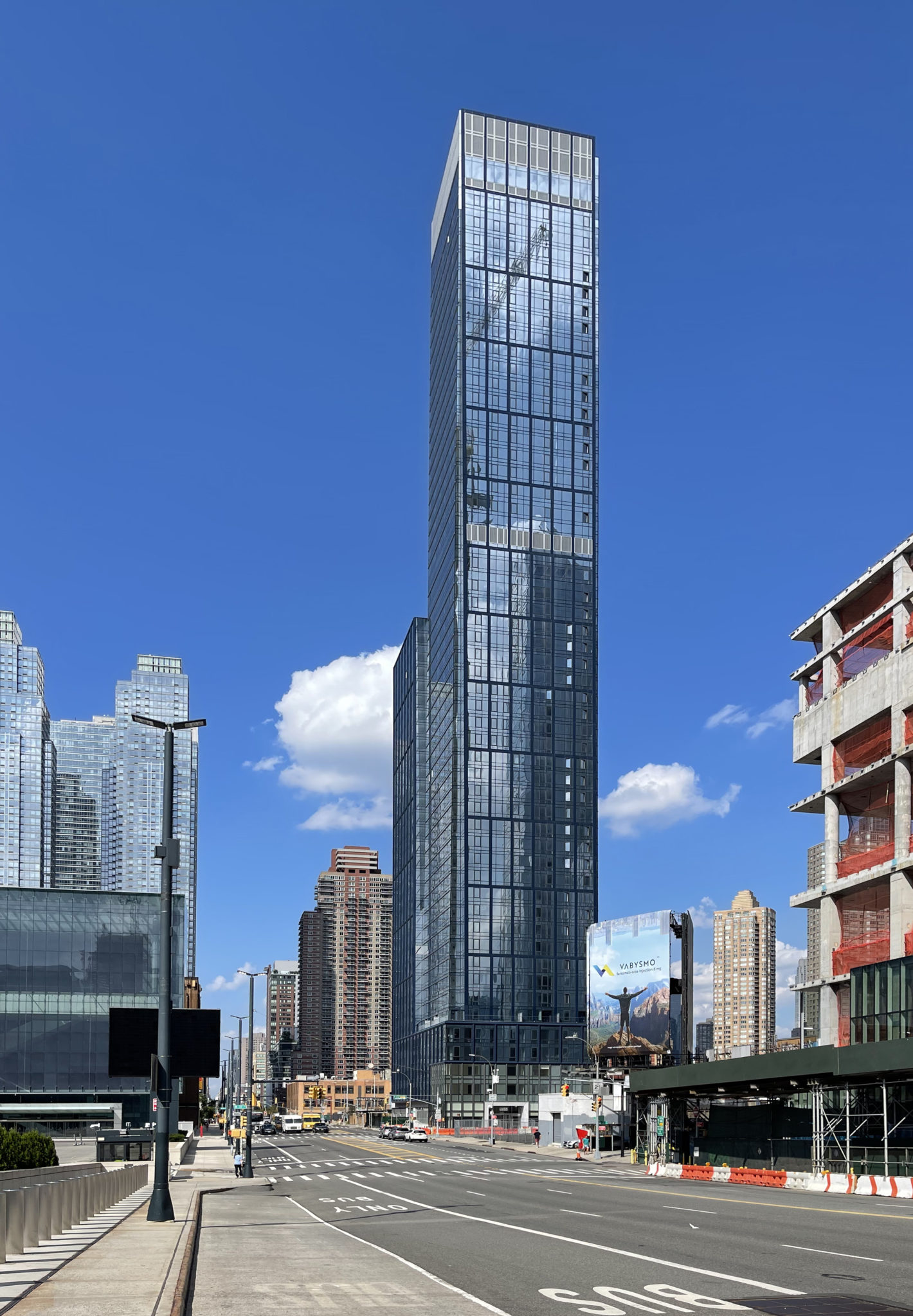 Exterior Work Concludes on Lyra NYC at 555 West 38th Street in Hudson ...