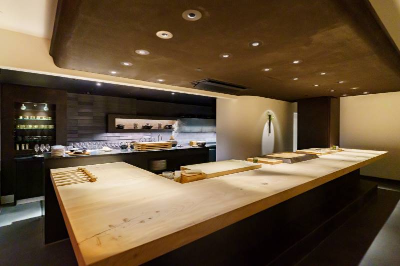 A view of Jōji from counter seating - Courtesy of Eric Vitale Photography