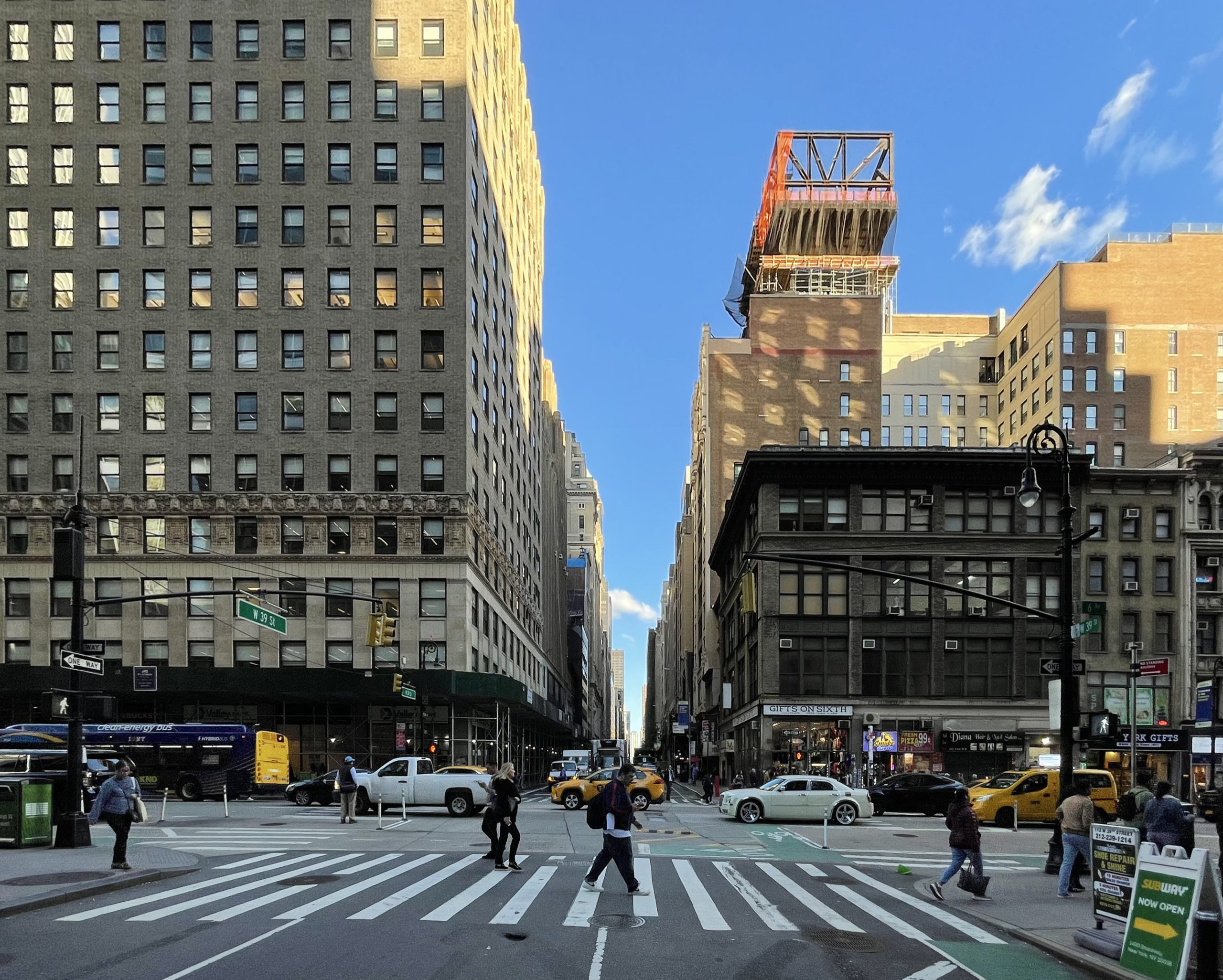 À New York, la célèbre Cinquième Avenue n'est plus que l'ombre d'elle-même