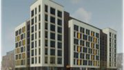 Rendering of Euclid Glenmore Apartments, an affordable housing project in Brooklyn, NY