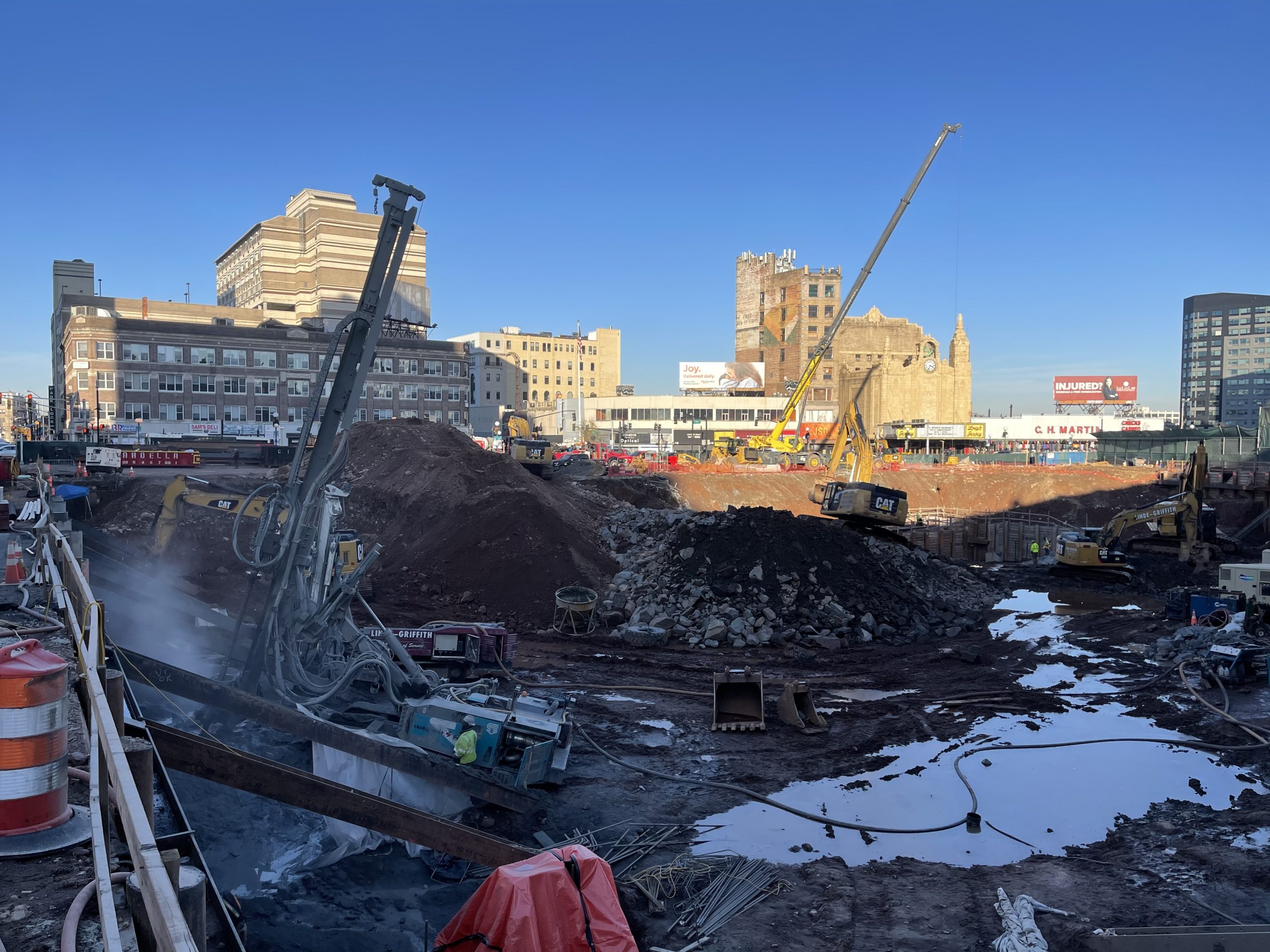 Excavation Progresses for One Journal Square Twin-Skyscraper Development in  Jersey City, New Jersey - New York YIMBY