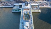 Aerial view of Pier 57 - Hudson River Park Trust