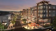 Evening rendering of The District at 1515 in Parsippany, New Jersey