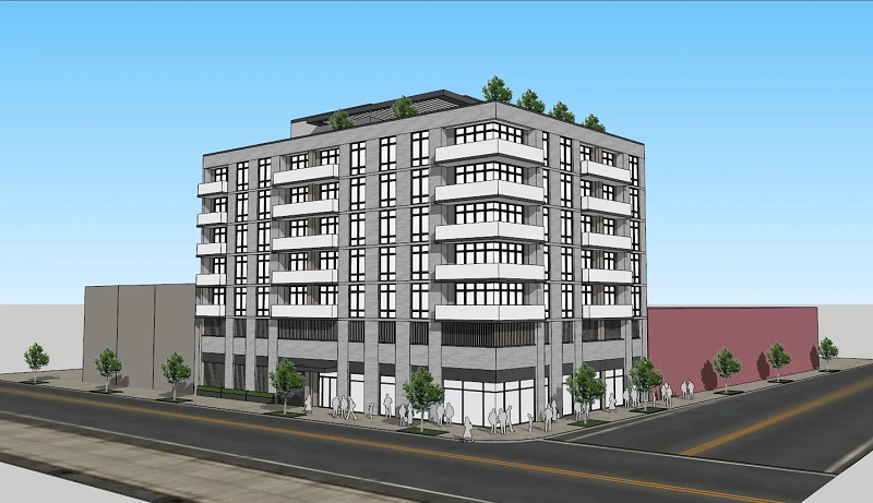 Preliminary rendering of 160-14 Hillside Avenue in Jamaica, Queens