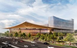 Preliminary rendering of the proposed Sands Casino in Uniondale, Long Island