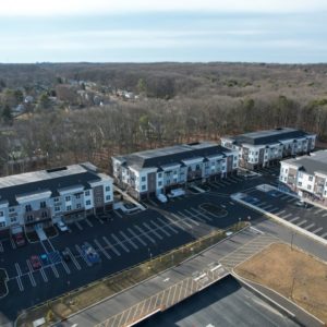 Aerial view of Summerhill Gardens at 377 Summerhill Road