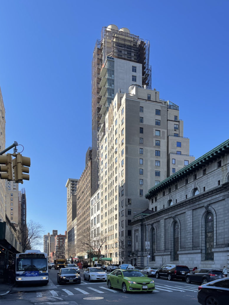 15 West 96th Street's Stone Façade Nears Completion on Manhattan's ...