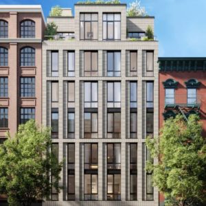 Exterior rendering of 66 Clinton Street