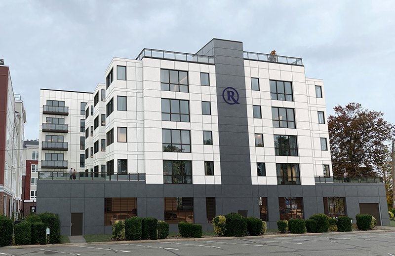 Rendering of The Royal Blue at 101 Searing Avenue in Mineola, Long Island