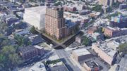 Aerial rendering of 326 Rockaway Avenue - Courtesy of Aufgang Architects