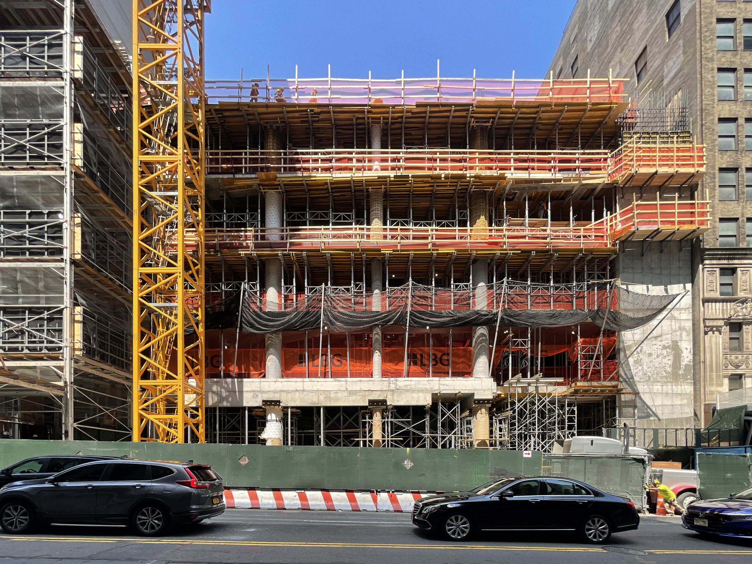 Demolition Nears Ground Level at 123 West 57th Street in Midtown, Manhattan  - New York YIMBY