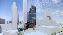 Preliminary rendering of 85 Dekalb Avenue - Designed by Perkins Eastman for RXR Realty